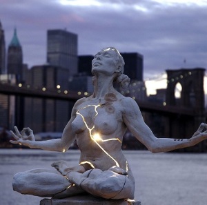 Expansion |Bronze with Electricity |Artist Paige Bradley